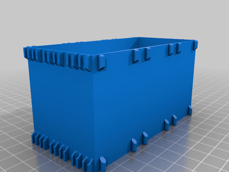 Mini Drawers ultimate 3x3 box easy click 3D model