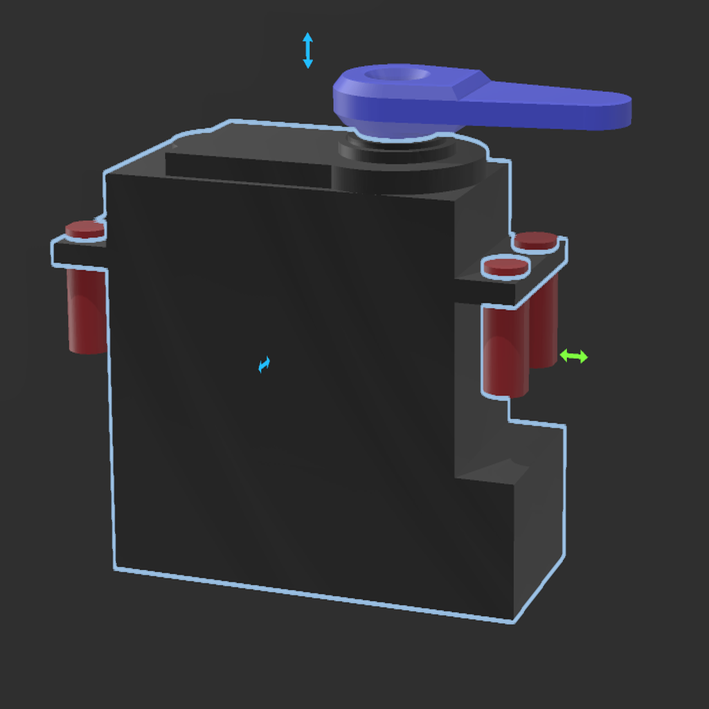 Free 3D file HS-645 MG model Servo for mount creation・3D printing ...