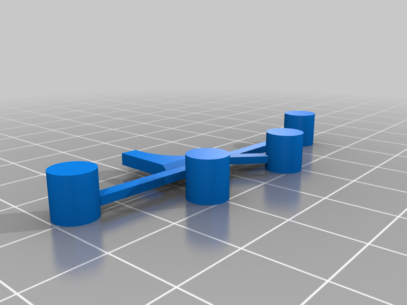 Starlord Jetpack LED Light mod Buttons 3D model