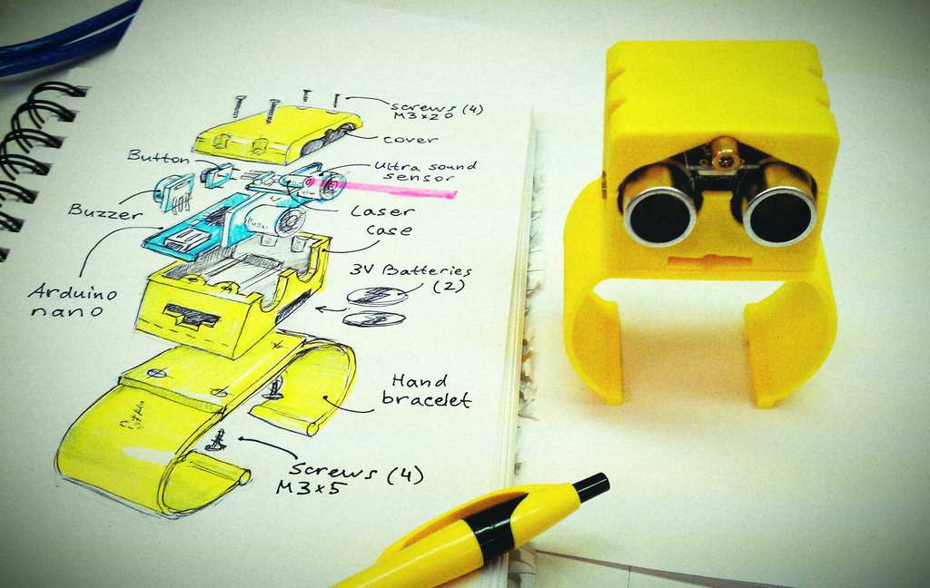 Blind Person's Assistant 3D model