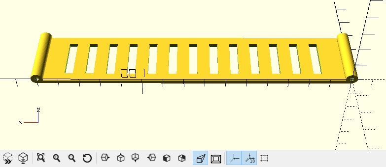 Customizable flexible bracelet for the ultrasound-based navigational support 3D model