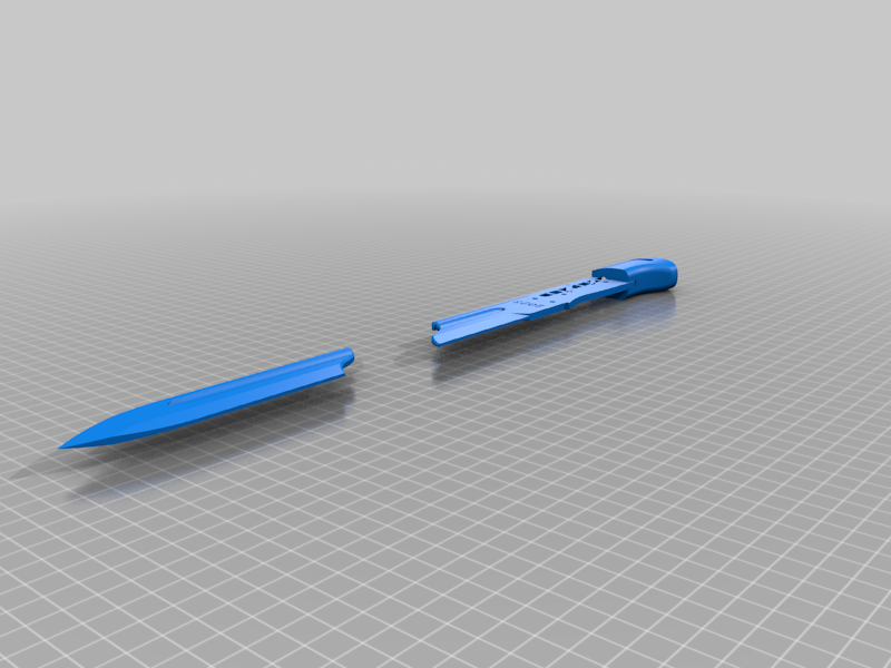 Free 3D file fantasy bayonets k98 style・3D printing template to ...