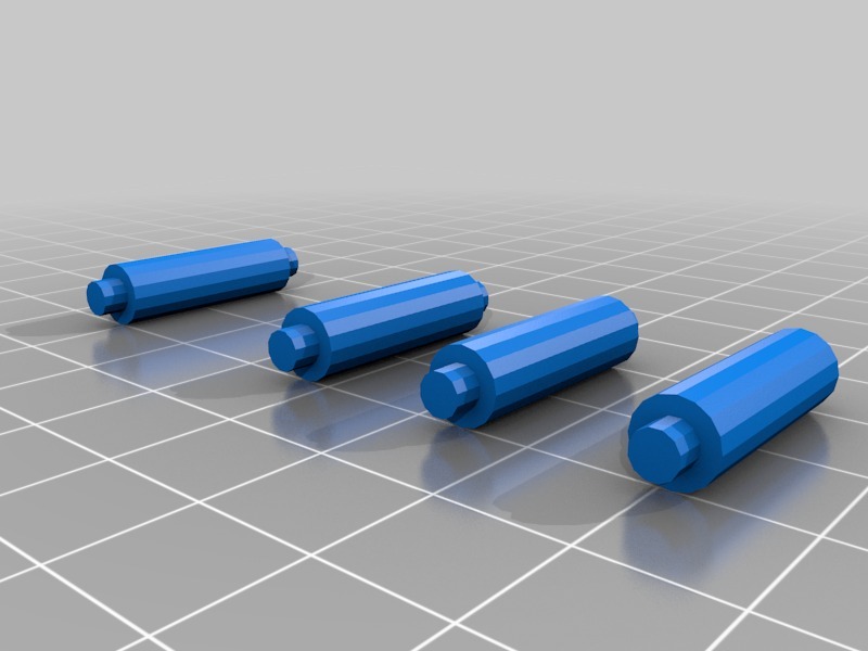 Free 3D file 2 layer PCB standoffs・3D printer design to download・Cults