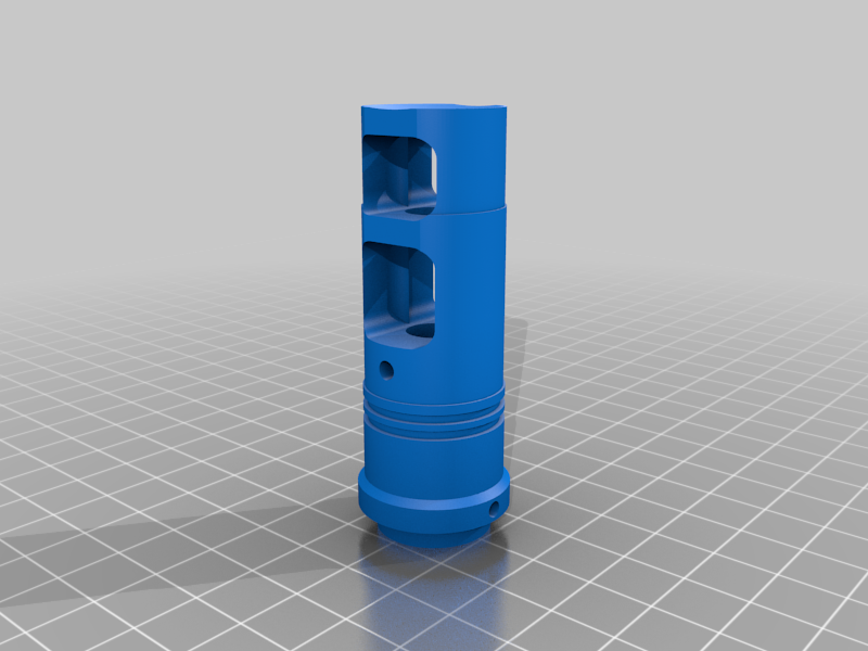Free 3D file SureFire flash hider・3D printable design to download・Cults