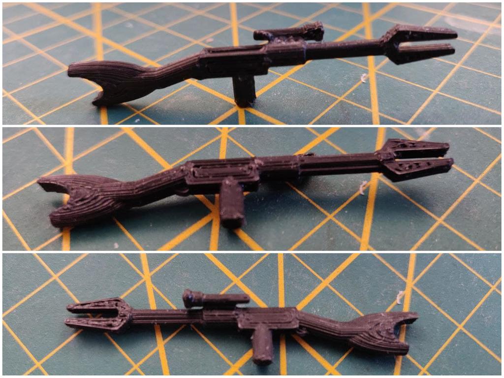 Archivo 3D gratis Rifle Mandaloriano LEGO・Modelo para descargar y ...