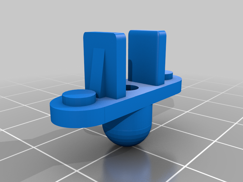 Free 3D file Hood power on/off button・3D printing design to download・Cults