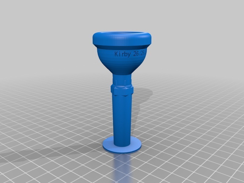 Free 3D file Trombone Mouthpiece Customizer・3D print design to download