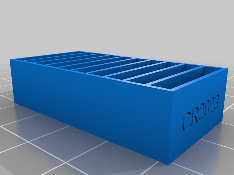 Free 3D file Parametric Coin Cell Holder・3D printer model to download・Cults