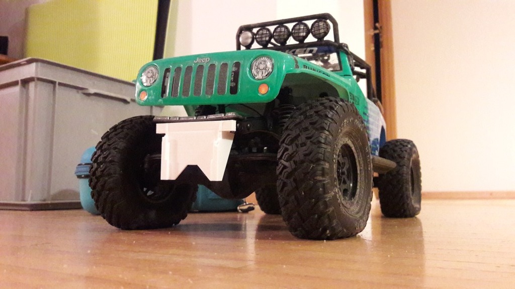 Free 3D file Bruder snow plow holder for Axial・3D printer design to download・Cults