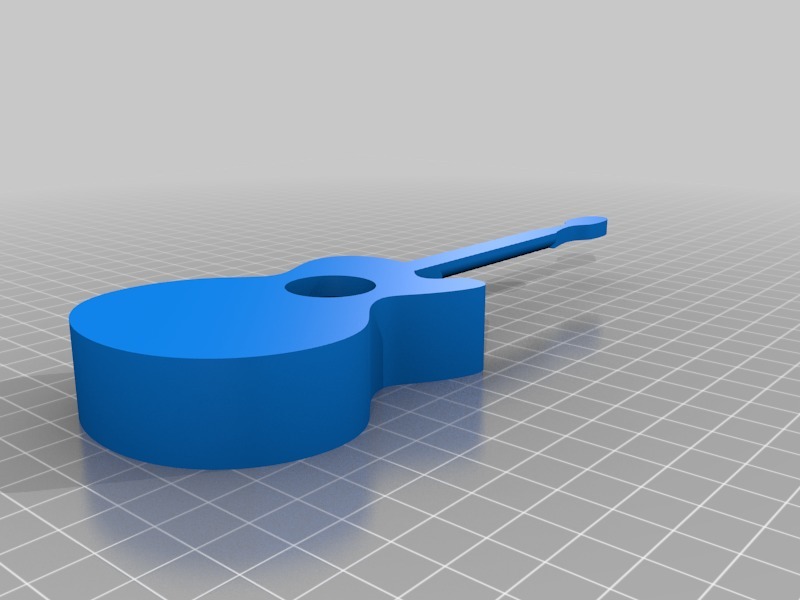 Free 3D file guitar・Object to download and to 3D print・Cults