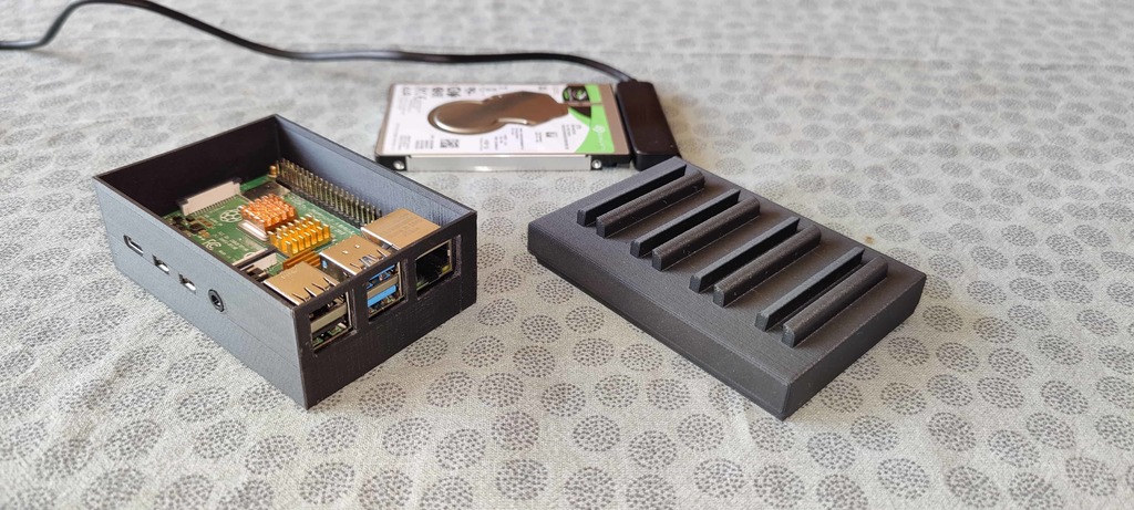 Free 3D file NAS Raspberry Pi 4・3D printing model to download・Cults