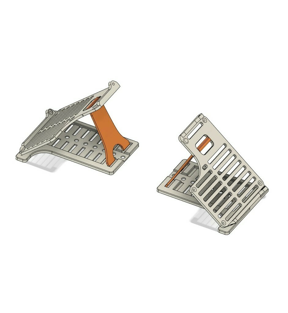 Free 3D file Moonlander tenting kit that folds flat・3D print model to