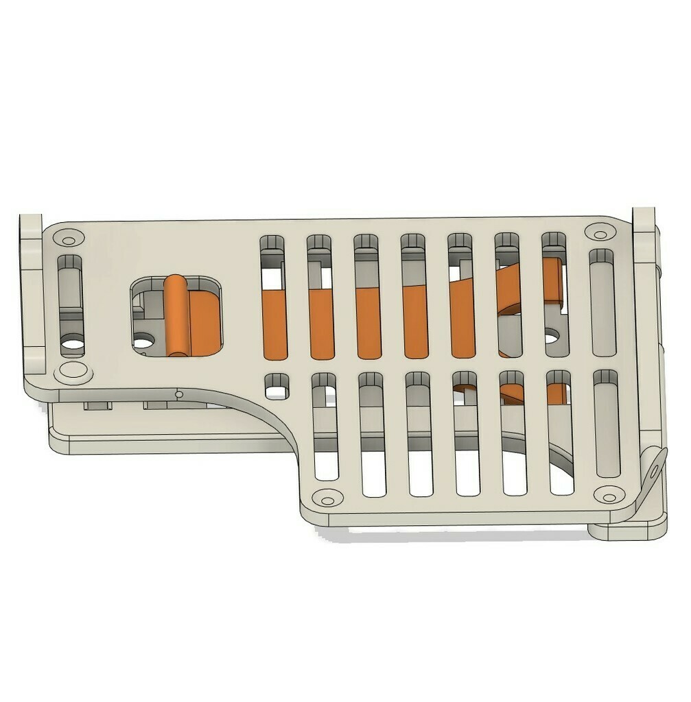 Free 3D file Moonlander tenting kit that folds flat・3D print model to