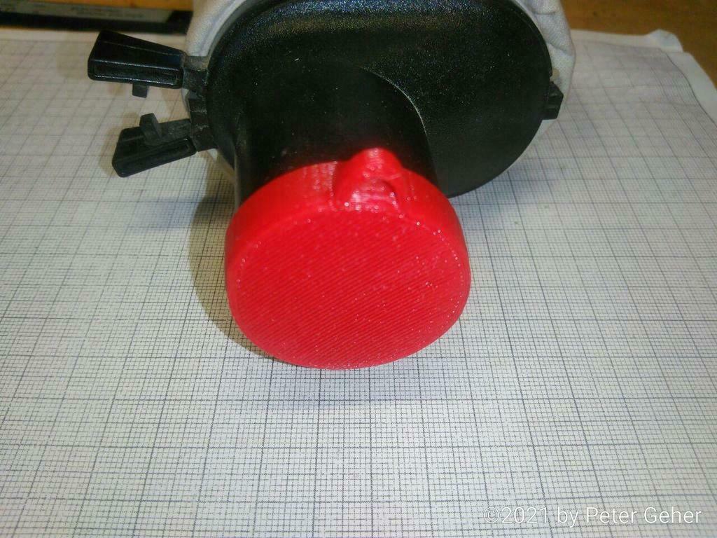 Free 3D file Bosch Circular saw dust bag cap・Design to download and 3D