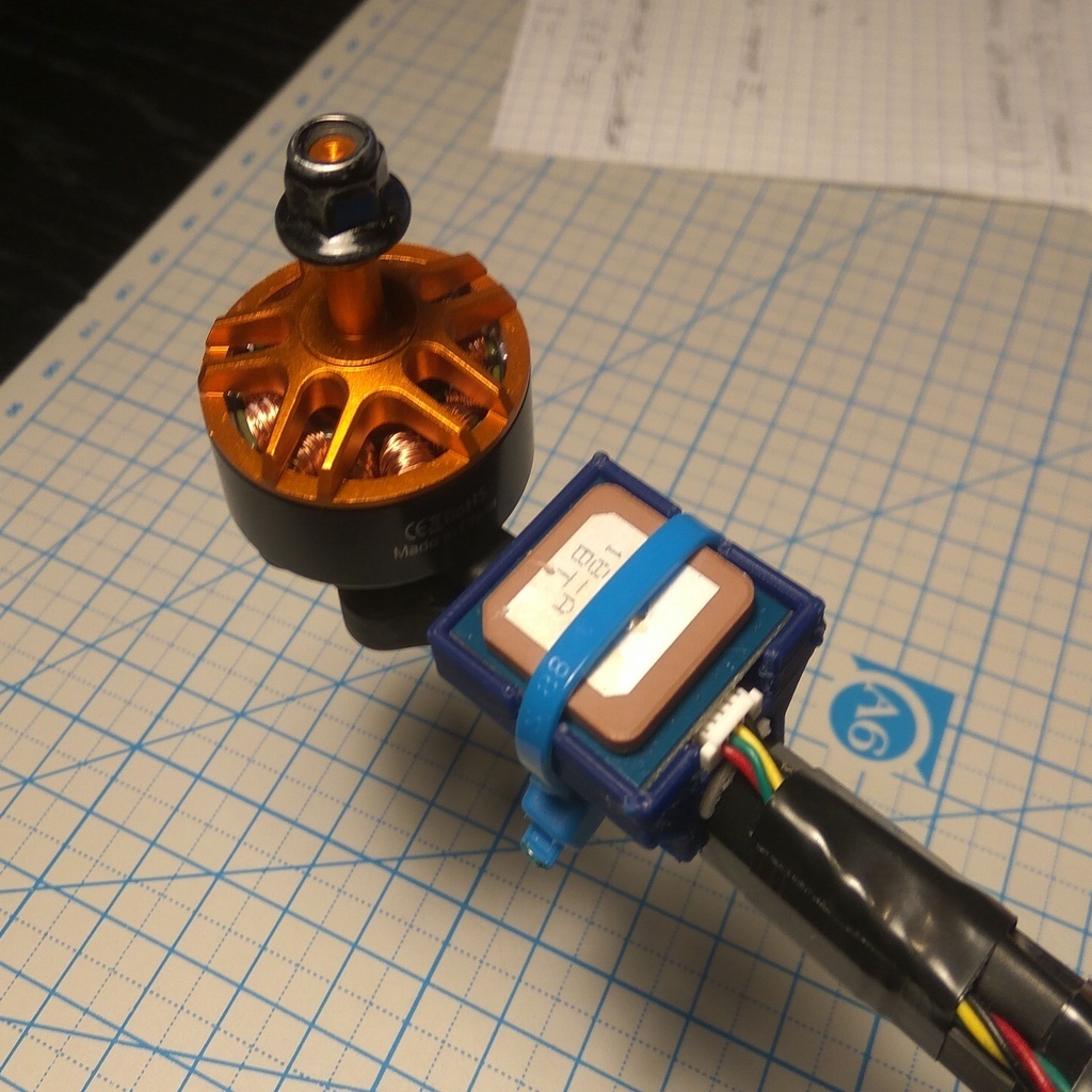 Free 3D file Quadcopter Tyro 129 GPS mount・3D printable design to ...