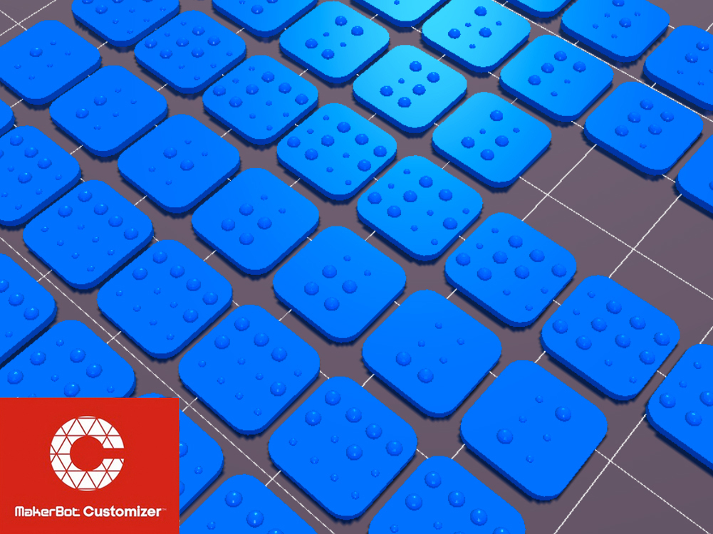 Free 3D file Braille Keyboard Covers v3 (customisable)・3D printer model ...