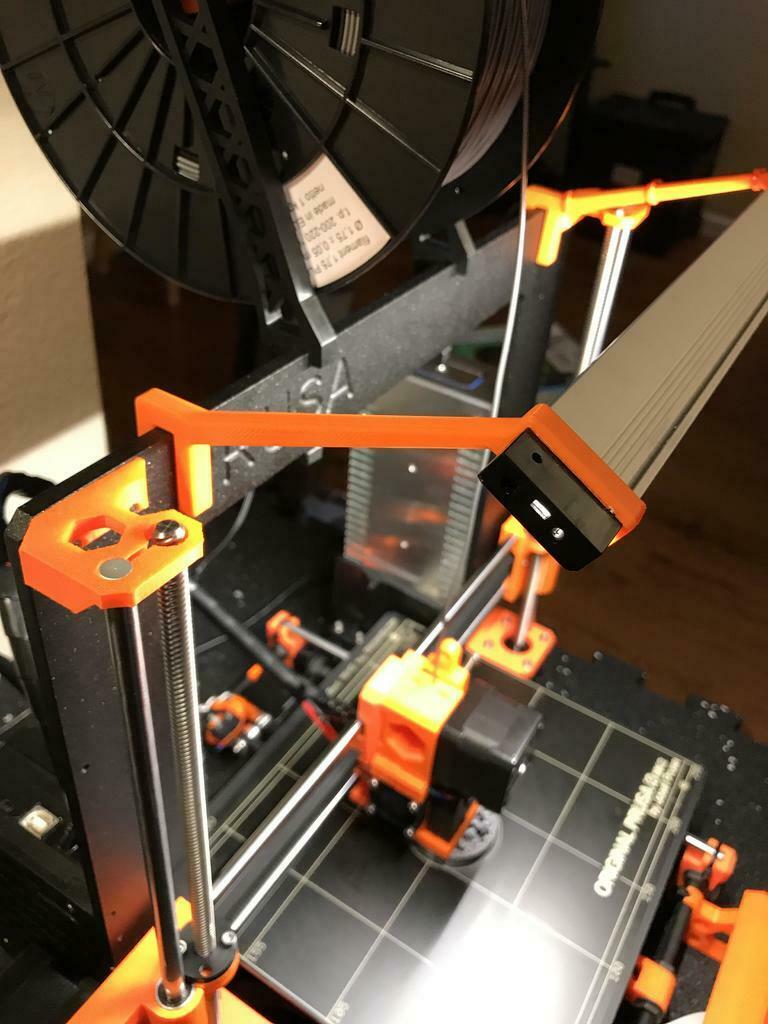 Free 3D file Prusa i3 MK2/MK2S Light Bracket 🧞‍♂️・3D printable model to download・Cults