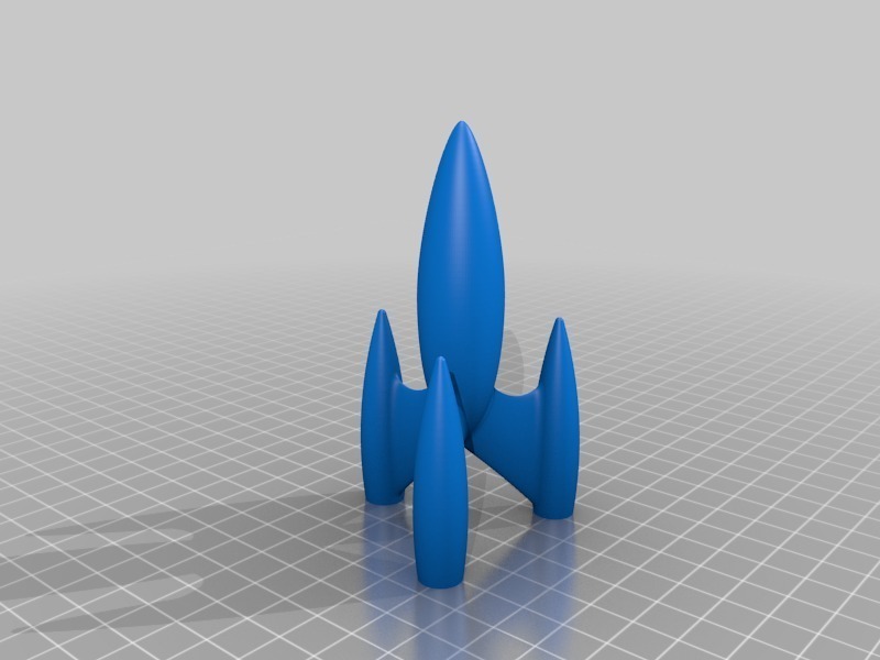 Free 3D file Space Rocket repaired・3D print design to download・Cults