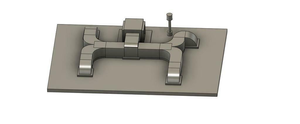 Free 3D file N Scale 1950's Gas Station......... 🚉・3D printable object ...