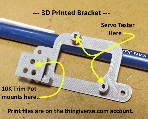 Free 3D file Servo Controller Bracket for Model RR Turnout Control・3D ...