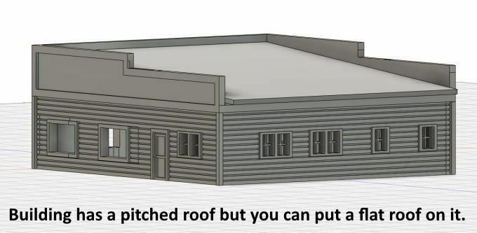 Free 3D file N Scale Commercial Building ( Store, Restaurant, Other) 🏗️ ...