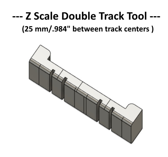 Free 3D file Z Scale Track Laying Toos/Aids.......・3D printable model