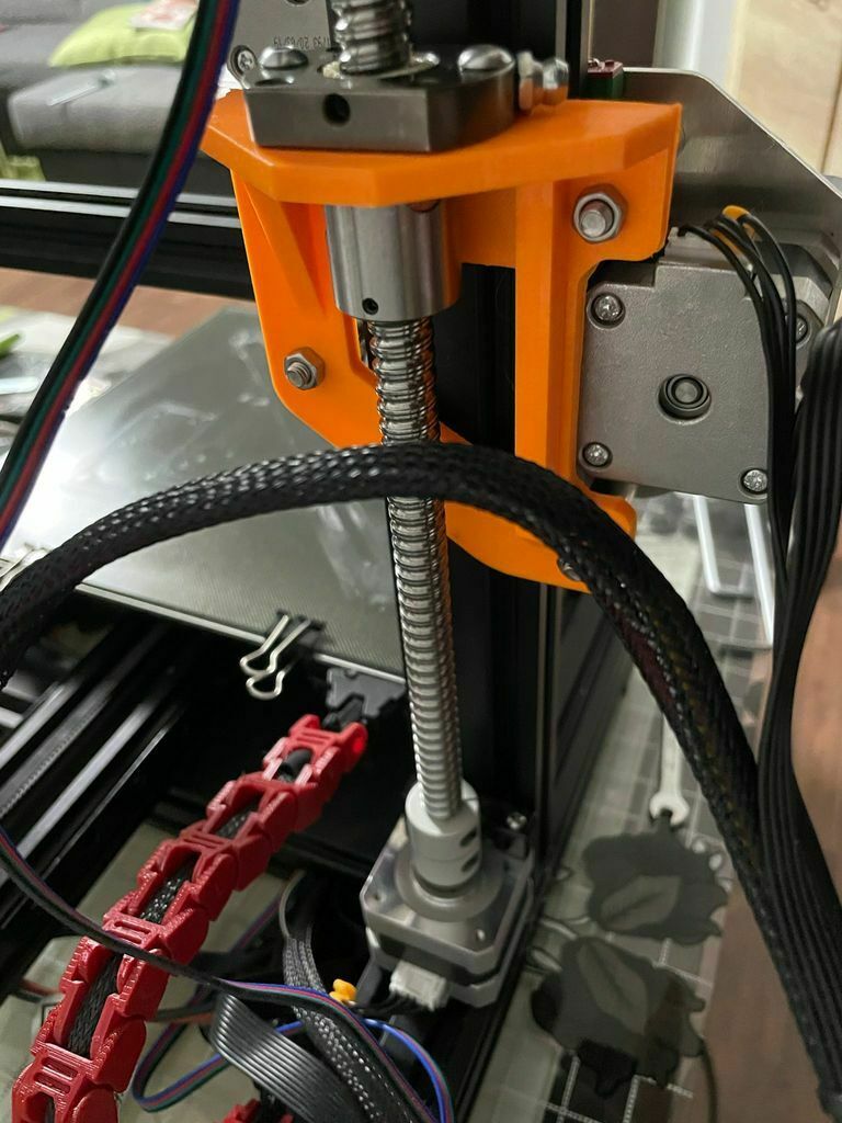 Free 3D file Ender 3 Z Axis SFU1204 Ballscrew・3D printing template to