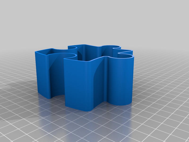 Free 3D file Pen holder puzzle・Model to download and 3D print・Cults