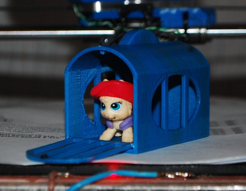 Free 3D file Toy cat box - carrying・3D printing model to download・Cults