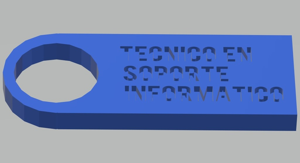 Archivo 3D gratis llavero básico 🔑・Modelo imprimible en 3D para ...