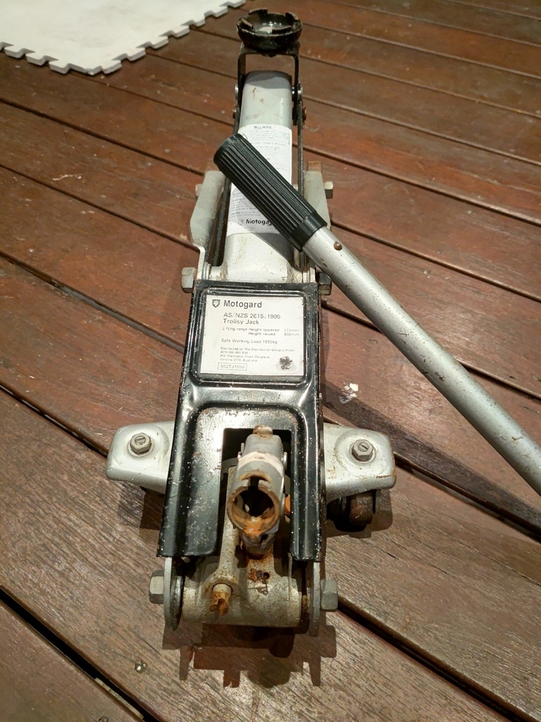 Free 3D file motogard trolley jack handle 25mm ID・3D printer model to