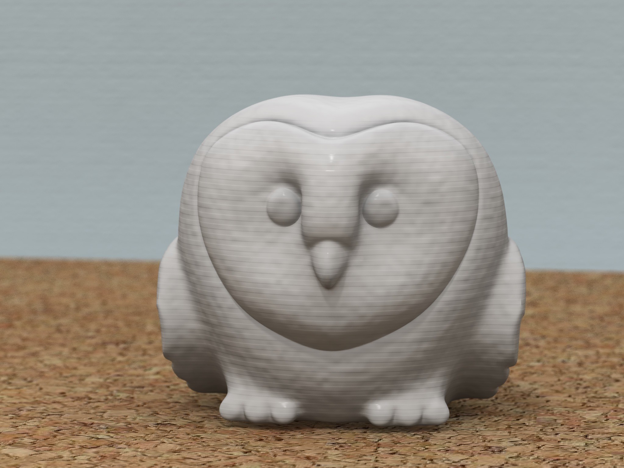 Free STL file Lovely Owl [FREE]・3D printable design to download・Cults