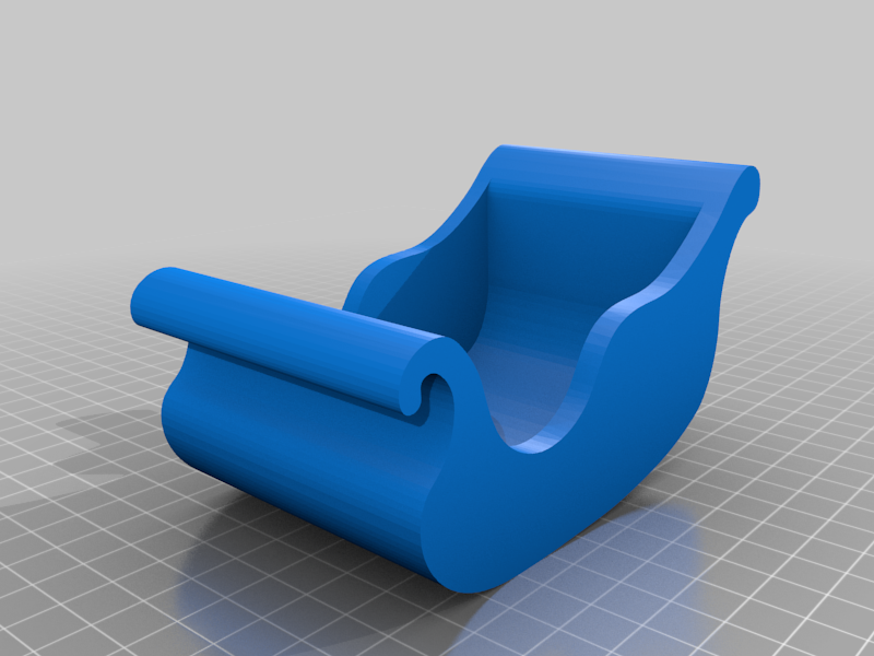 Free 3D file Sleigh・3D printing template to download・Cults