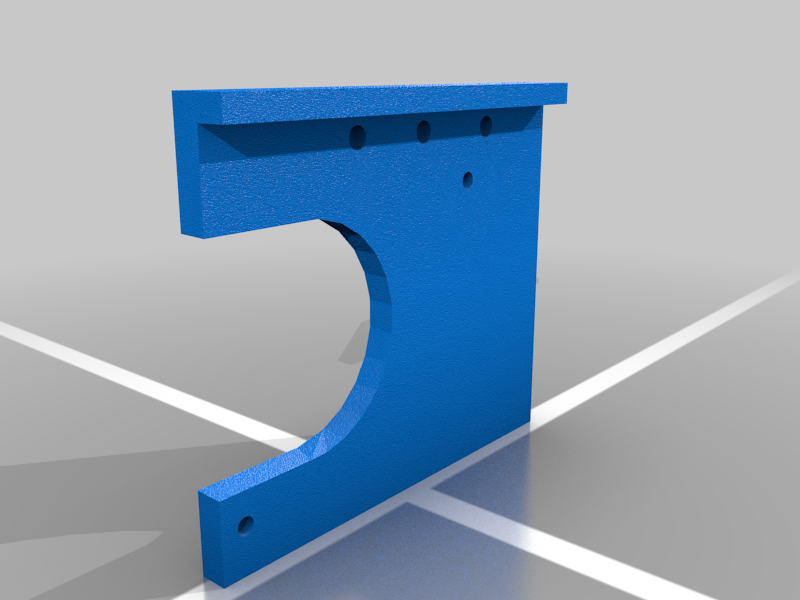 Free 3D file Tronxy P802e Part cooling fan mounting plate・3D printable ...