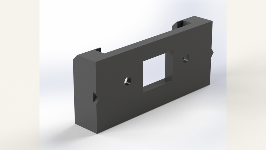 Free 3D file Bosch 18V battery mounting 🔋・Template to download and 3D