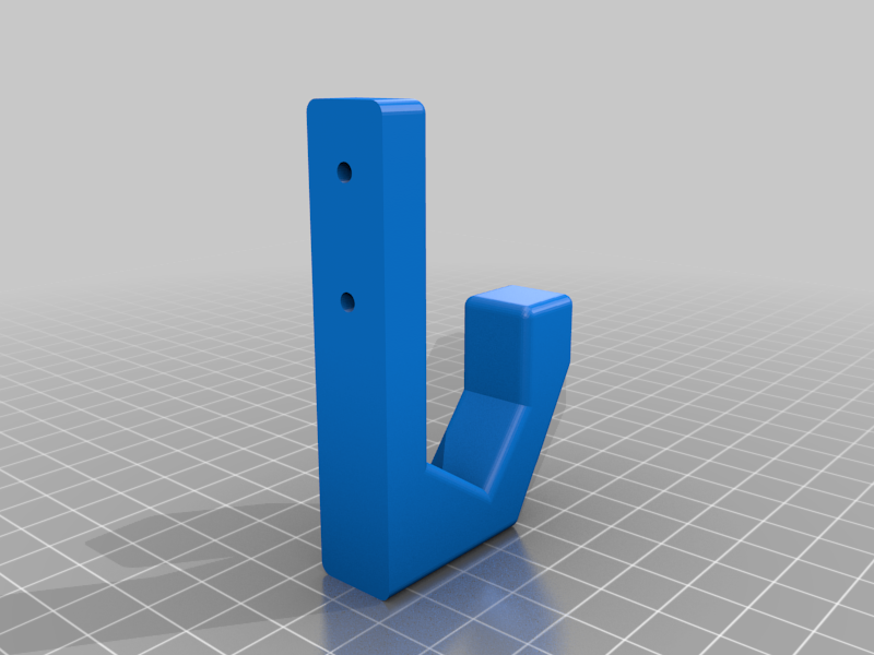 Free 3D file Simple Sturdy Wall Hanger 🏠・3D print design to download・Cults