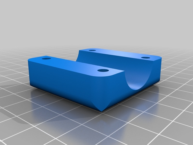 Free 3D file GoPro Remote Mounting Clip for Handlebar (Zeromotorcycle