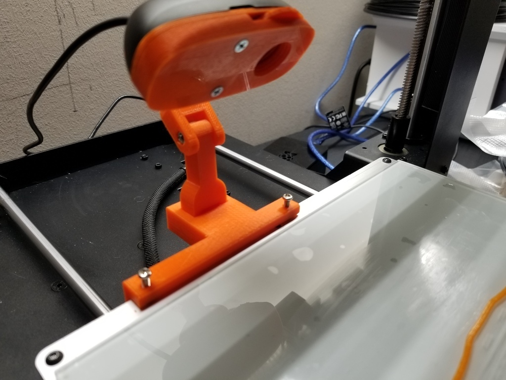 Free 3D file 88mm bed mount for Logitech C270・3D printable model to ...