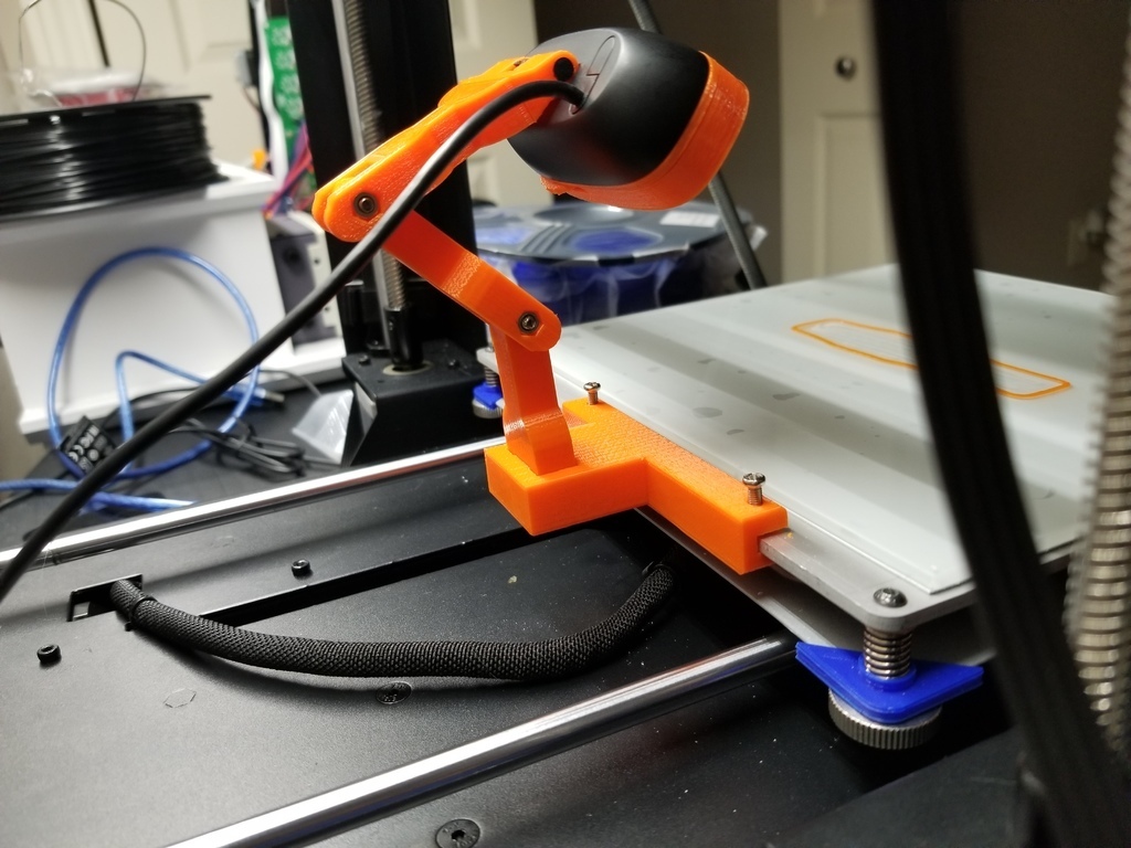 Free 3D file 88mm bed mount for Logitech C270・3D printable model to ...