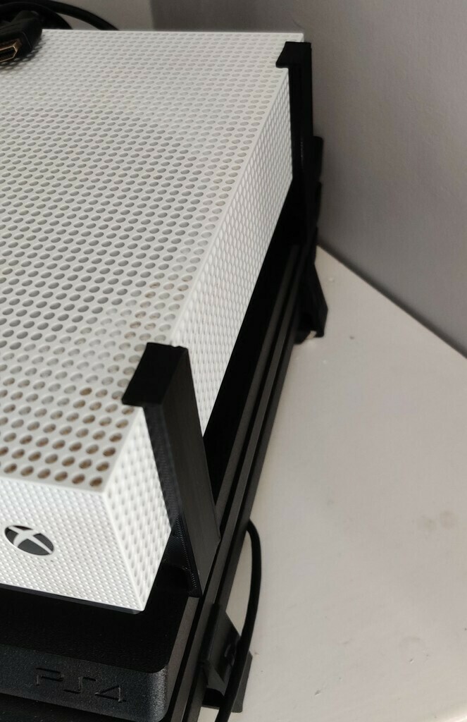 Free 3D file Xbox One S Horizontal Riser/Foot/Stand 🎮・3D printing idea ...