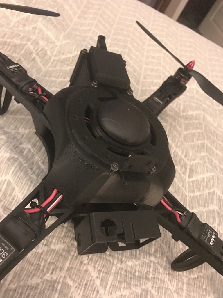 Free 3D file Crossfire 2 - Top Cover - Modified - Round GPS・3D ...