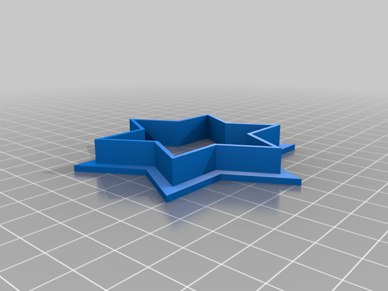 Free 3D file star of david cookie cutter・3D print model to download・Cults