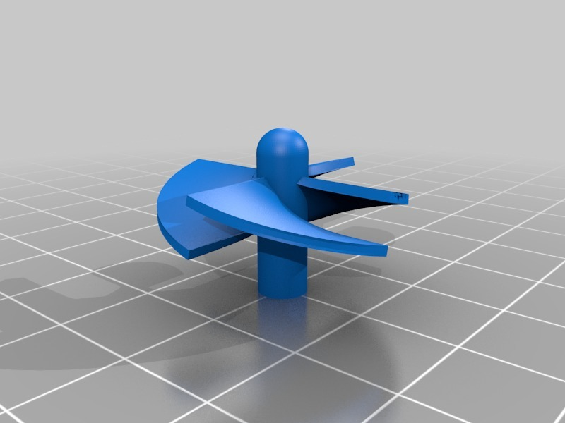 Free 3D file RC boat prop (friction fit)・3D printable model to download