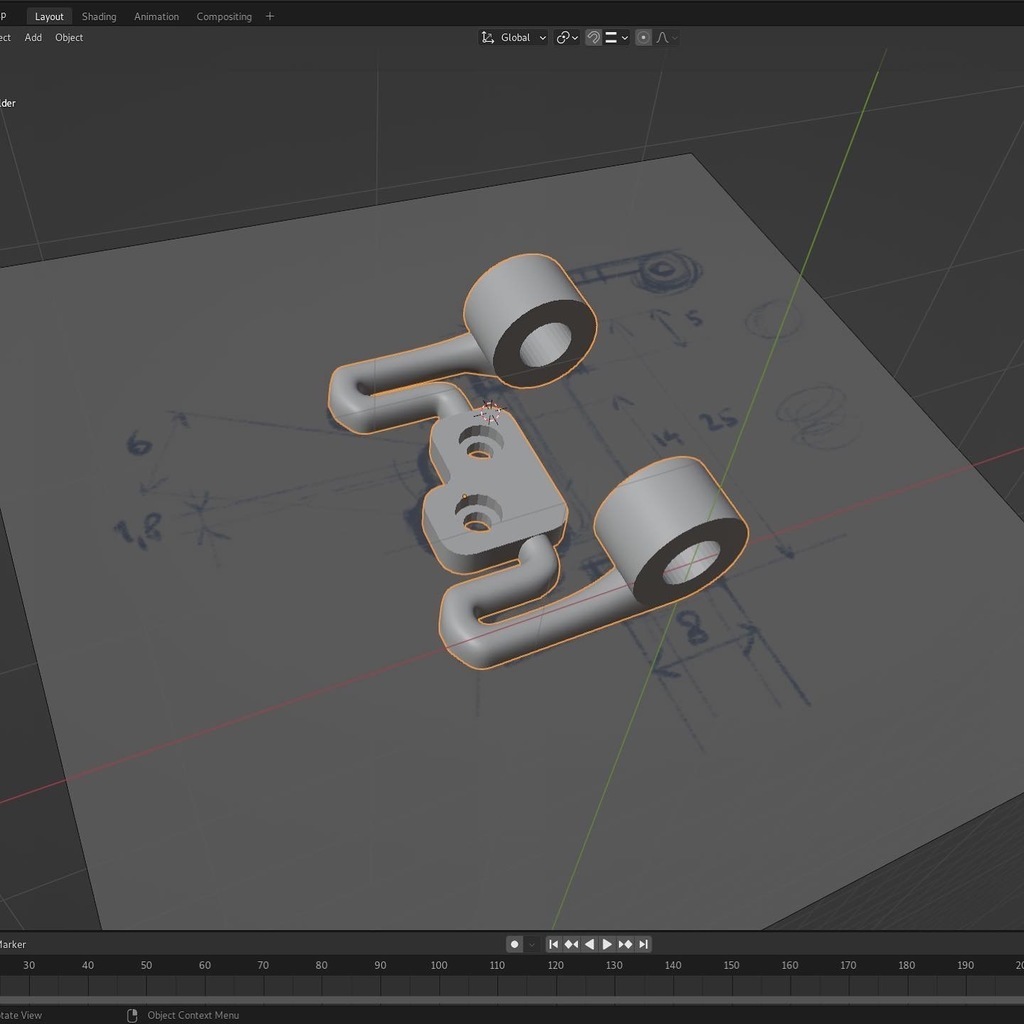 Free 3D file DJI Air Unit O3 Vibration Dampening Mount for 4mm