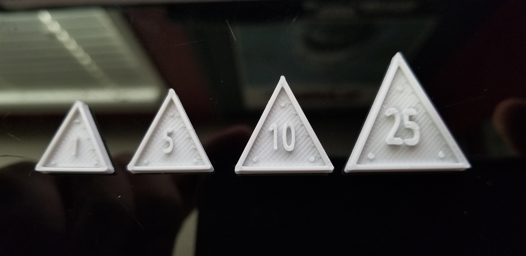 Free 3D file D&amp;D silver Coins・3D print object to download・Cults