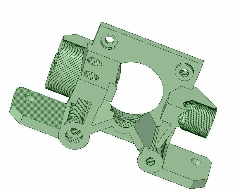 Free 3D file Airtipper extruder Base Remixed・3D print model to download ...
