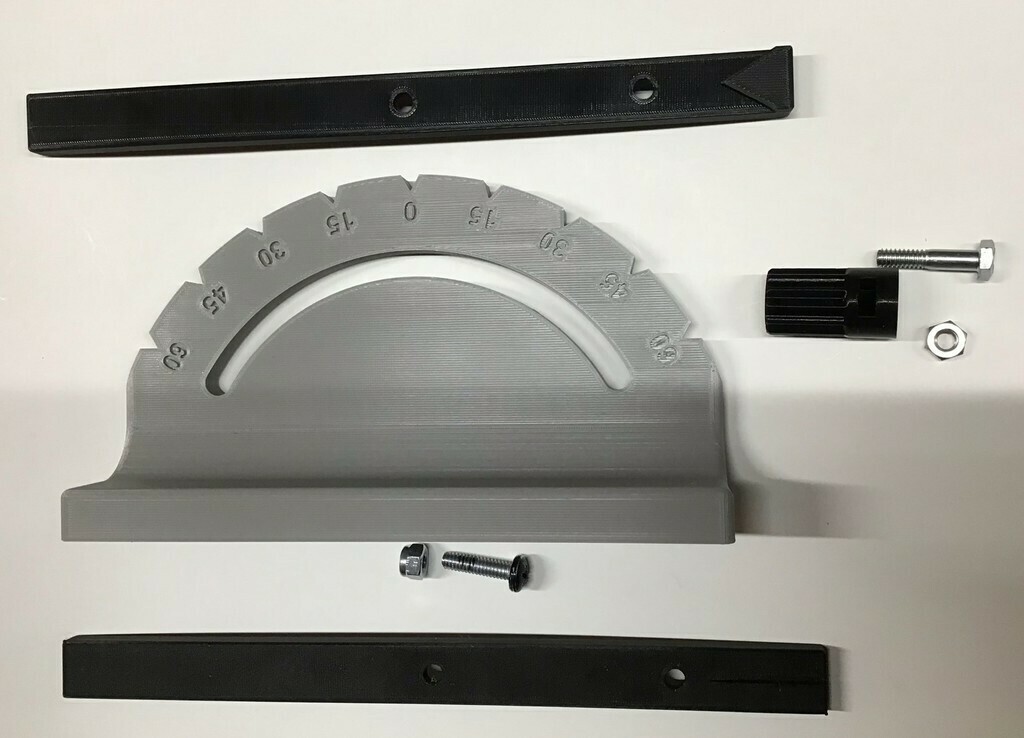 Free 3D file Miter Gauge for Bosch RA1181 Router Table 🔧・Model to download and 3D print・Cults