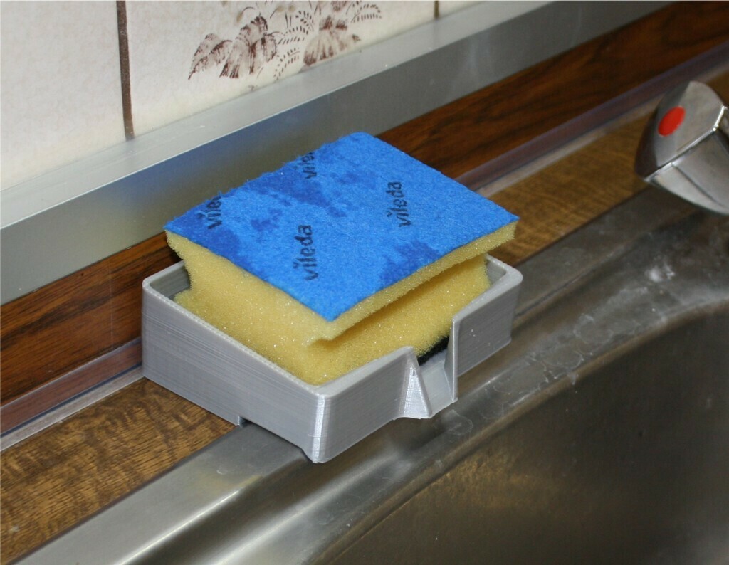 Free 3D file Kitchen Spongeholder・3D print model to download・Cults