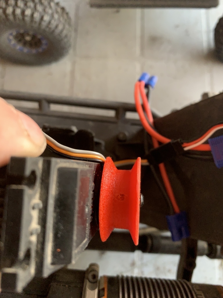 Free 3D file Large, revised 5th scale winch drum/spool for 1/5 scale