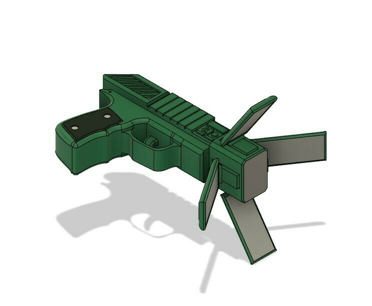 Free 3D file Mirror Gun・3D printable model to download・Cults